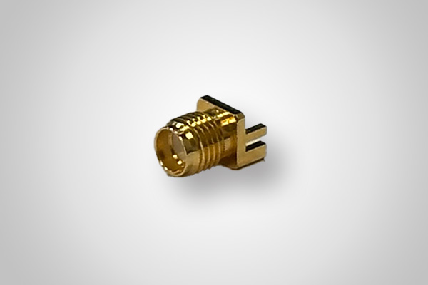 SMA connector PCB mount